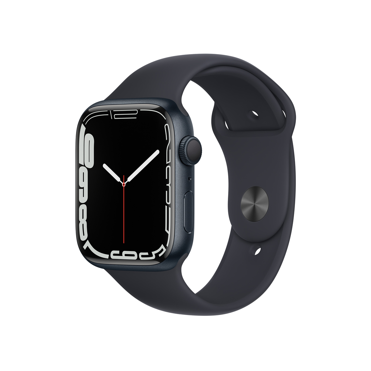 Apple Watch Series 7 GPS, 45mm Midnight Aluminium Case with